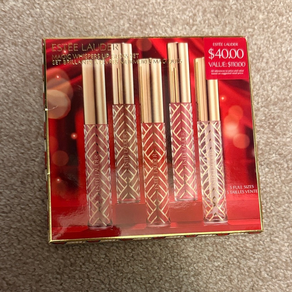 Estee lauder lipgloss set (5)